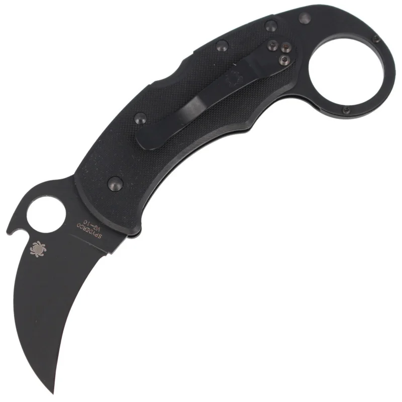 Spyderco Karahawk G-10 All Black Karambit (C170GBBKP) Szybka dostawa