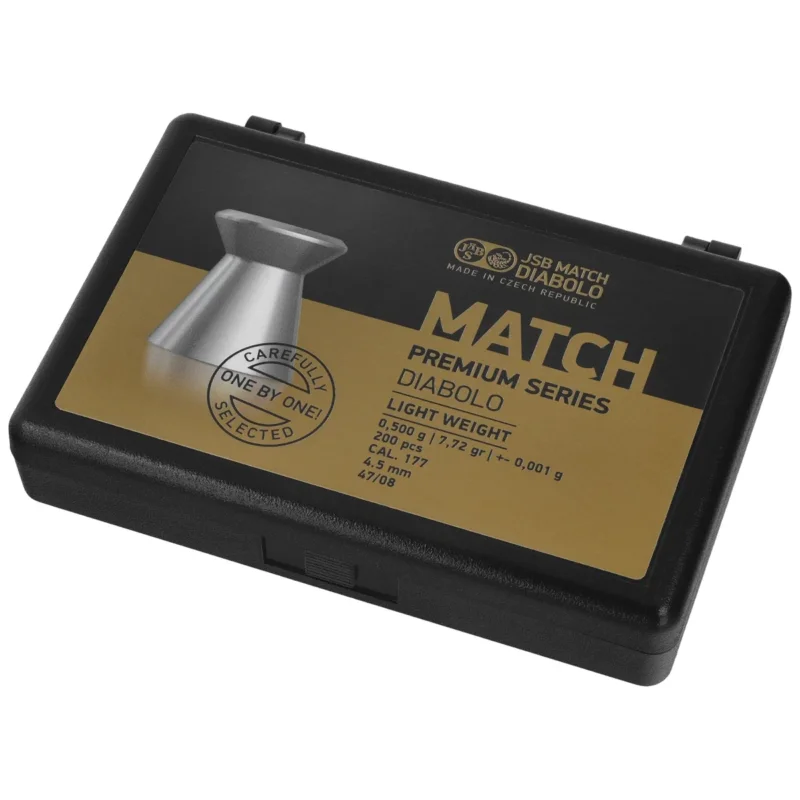Szybka wysyłka Śrut JSB Match Premium Light 4.51 mm, 0.475 g, 200 szt. (1006-200)