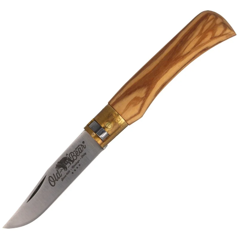Obniżka ceny Antonini Old Bear Classical S Olive Wood, Satin AISI 420 (9307/17_LU)
