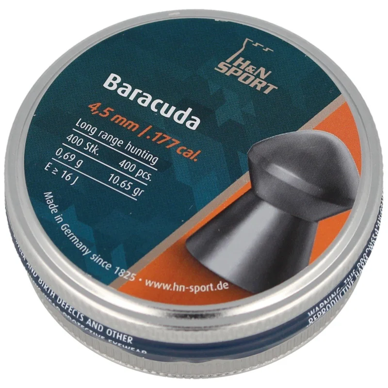 H&N Baracuda Pellets 4.5mm 400 psc (92184500004/400) Promocja