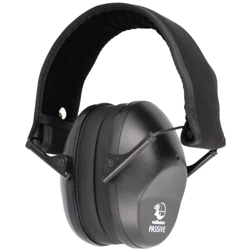 RealHunter Passive Ear Protectors Black (258-014) Niska cena