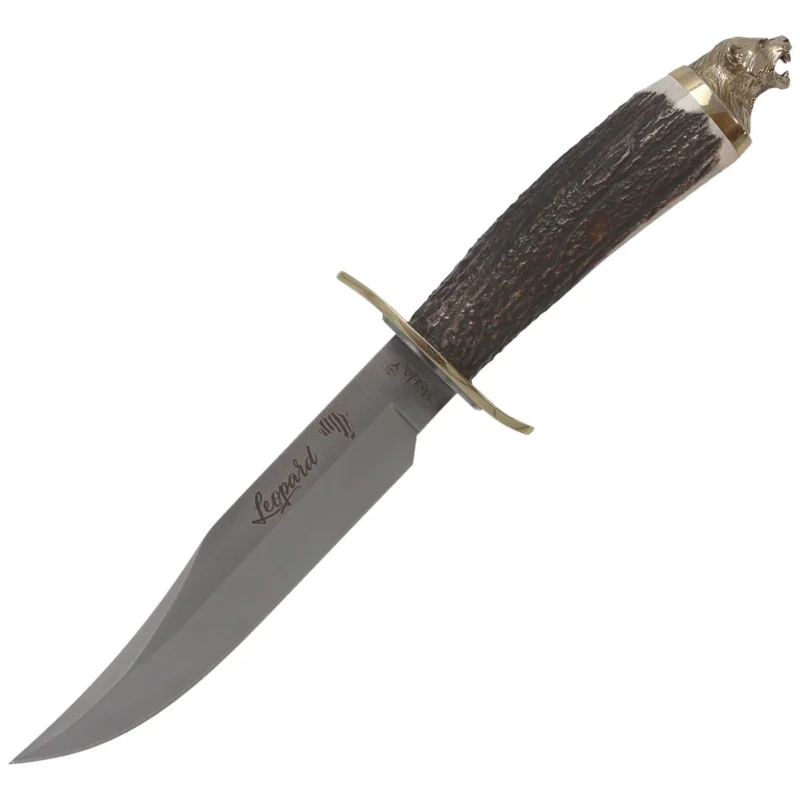 Taniej Muela Knife Big Five Deer Stag, Satin 1.4116 Gift Box (LEOPARD-16BF)