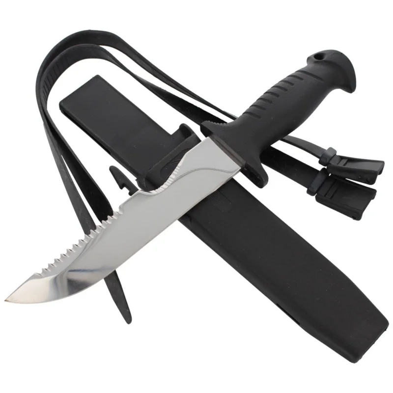 Nóż nurkowy MAC Coltellerie 180mm (SQUALO 18 BLACK) Oferta czasowa