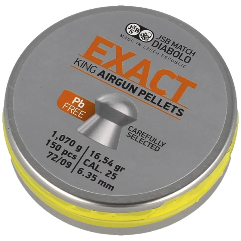 Do wyczerpania zapasów JSB Exact King Pb Free 6.35 mm Pellets, 150 pcs (1008-02-150)
