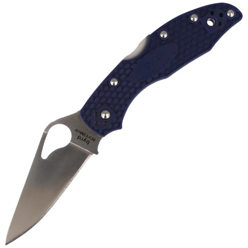 Cena promocyjna Nóż składany Spyderco Byrd Meadowlark 2 FRN Blue, Plain (BY04PBL2)