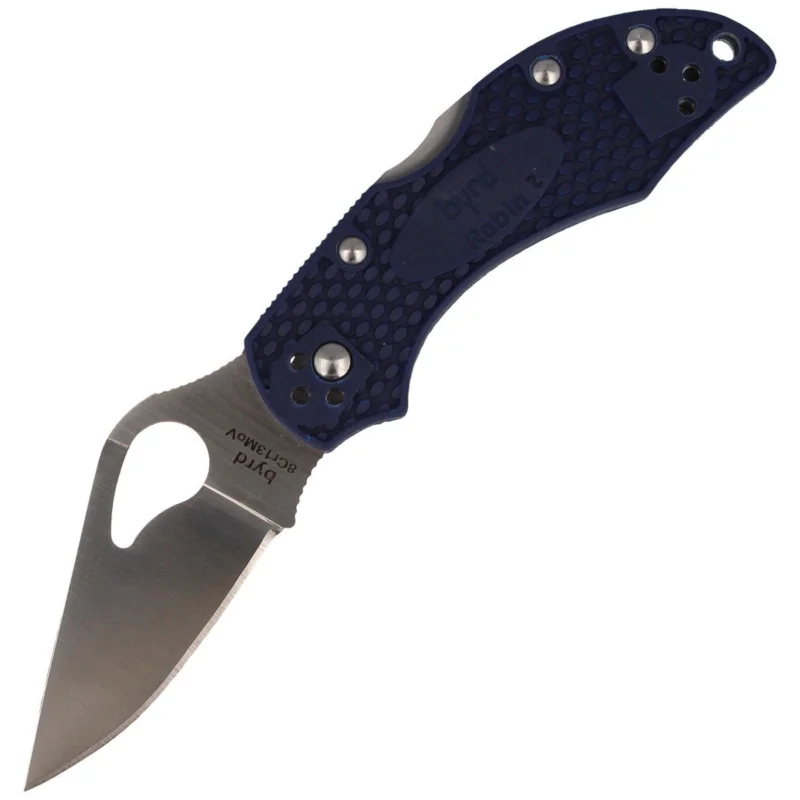 Wyprzedaż Nóż składany Spyderco Byrd Robin 2 FRN Blue, Plain (BY10PBL2)