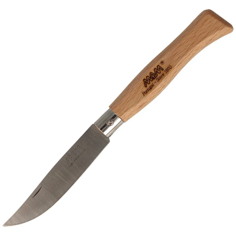 Nowy MAM Douro Pocket Knife, Light Beech Wood 83mm (2080-LW)