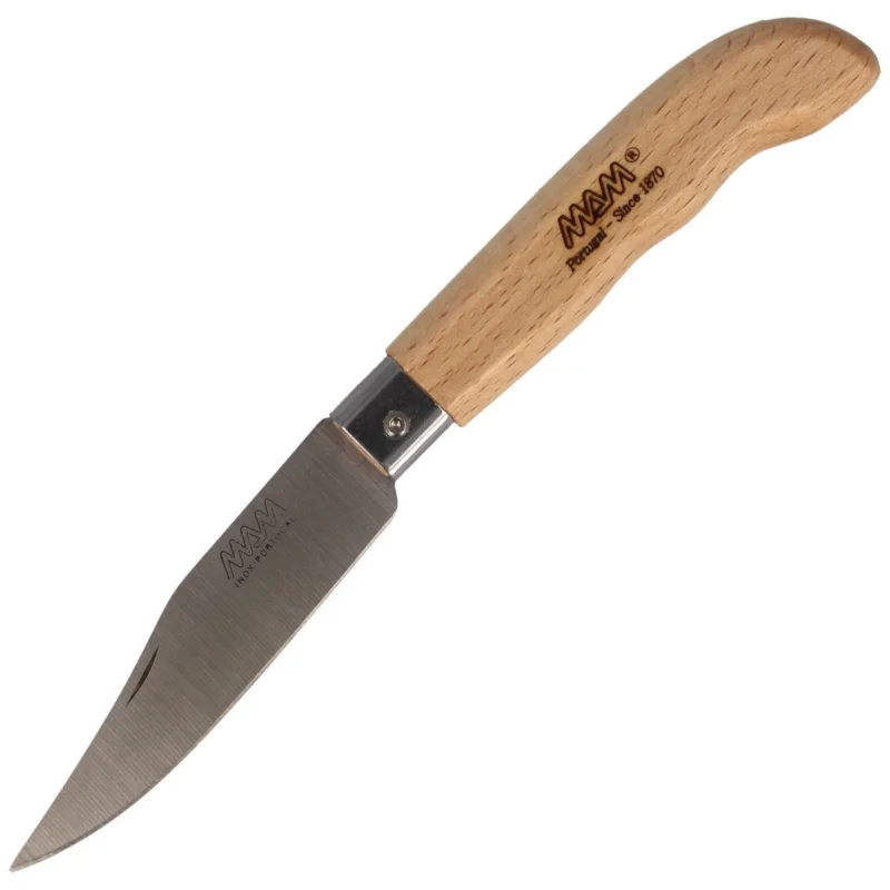 Wysoka jakość MAM Sportive Pocket Knife, Light Beech Wood 83mm (2045-LW)