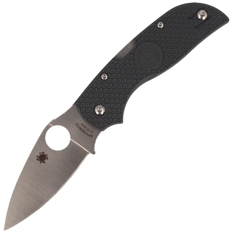 Spyderco Chaparral Gray FRN PlainEdge Knife (C152PGY) Tani