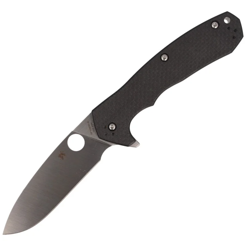 Łatwy zwrot Spyderco Amalgam Carbon Fiber / G-10 PlainEdge Knife (C234CFP)