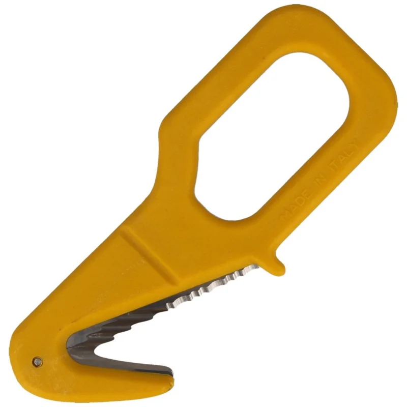Bezpieczna płatność MAC Coltellerie Rescue Knife, 48mm (MC TS05 YELLOW)
