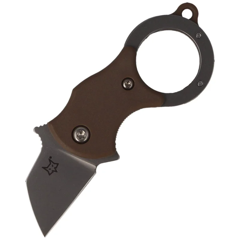 Bestseller Nóż składany FOX Karambit Mini-TA FRN Coyote, Bead Blasted (FX-536 CB)