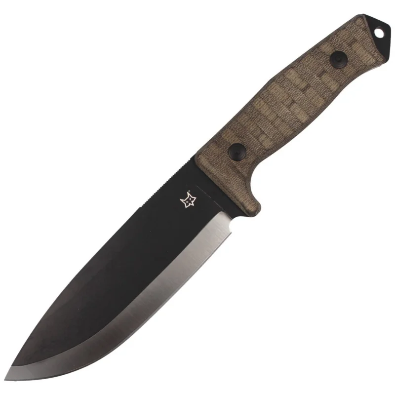 FOX Bushman Fixed Knife Canvas Micarta OD Green (FX-609 OD) Wyjątkowa oferta