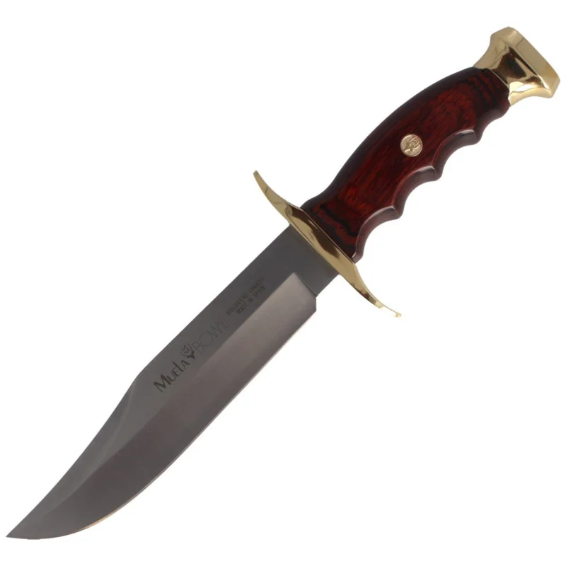 Ograniczona ilość Nóż Muela BW-18 Pakka Wood, Satin X50CrMoV15