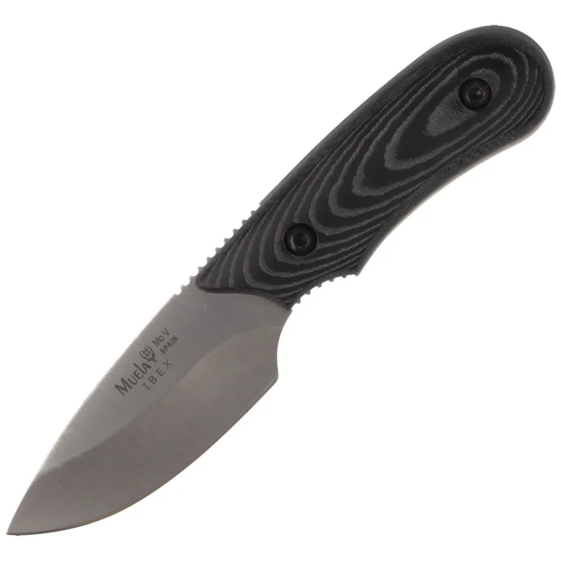 Nóż Muela Full Tang Black Micarta, Satin X50CrMoV15 (IBEX-8M) Niska cena