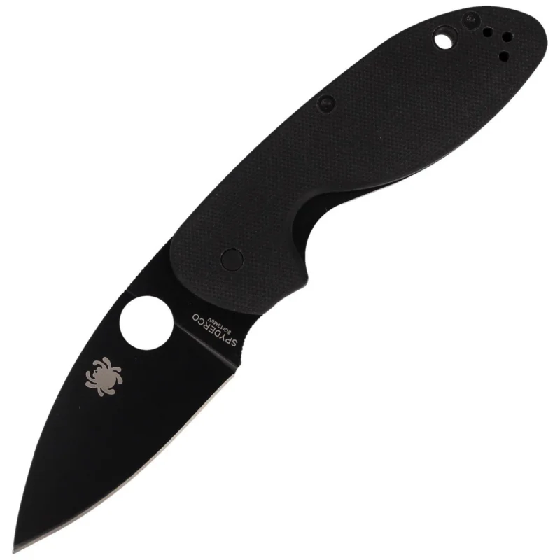 Tylko dziś Nóż składany Spyderco Efficient Black G10, Black 8Cr13Mo (C216GPBBK)