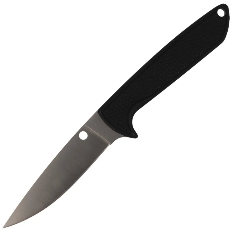 Dostępne od ręki Nóż Spyderco Waterway G-10 Black Plain (FB43GP)