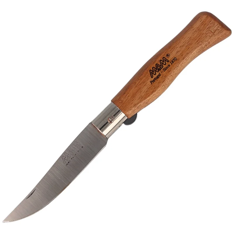 Hit cenowy MAM Douro Big Blade Lock Knife Light Beech Wood, Brass HW, Satin 420 (2008-LW)