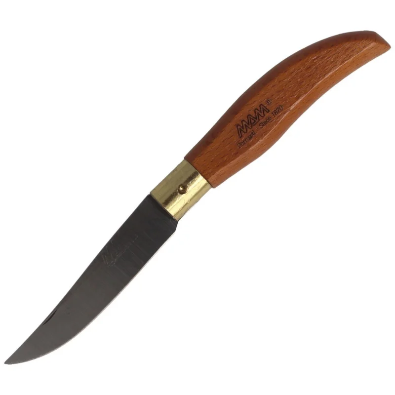 Szybka wysyłka MAM Iberica Big Knife Dark Beech Wood, Brass HW, Satin 420 (2015-DW)