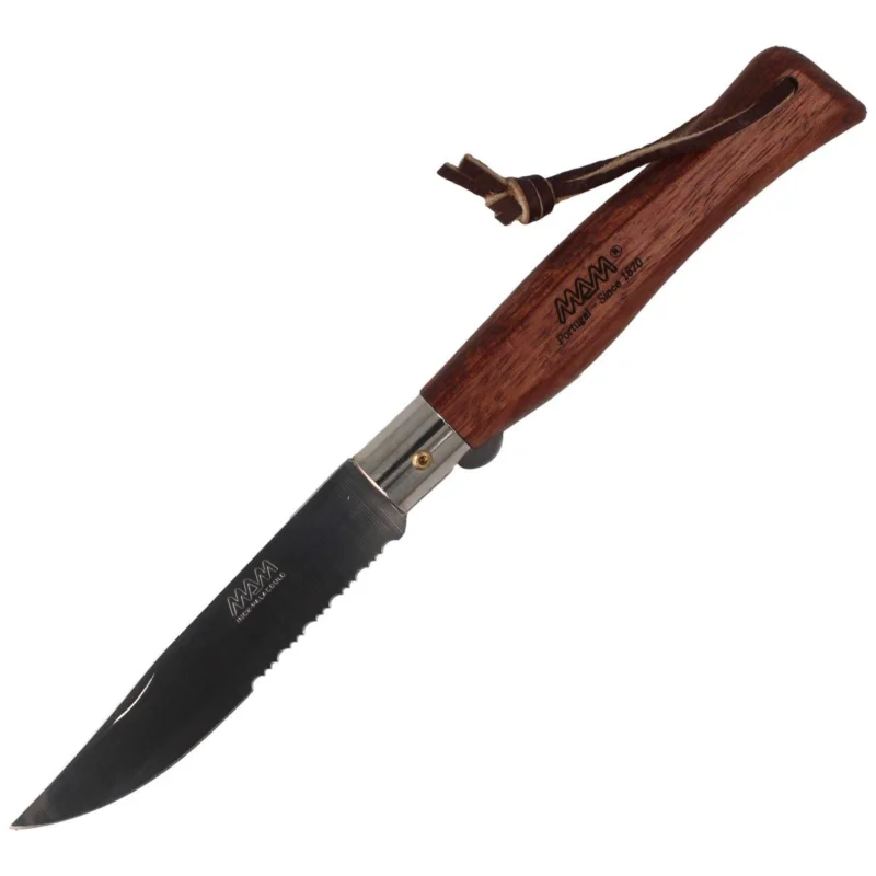 Nóż składany myśliwski MAM Douro Hunter's Plus z blokadą, Bubinga Wood 105mm (2066) Niska cena