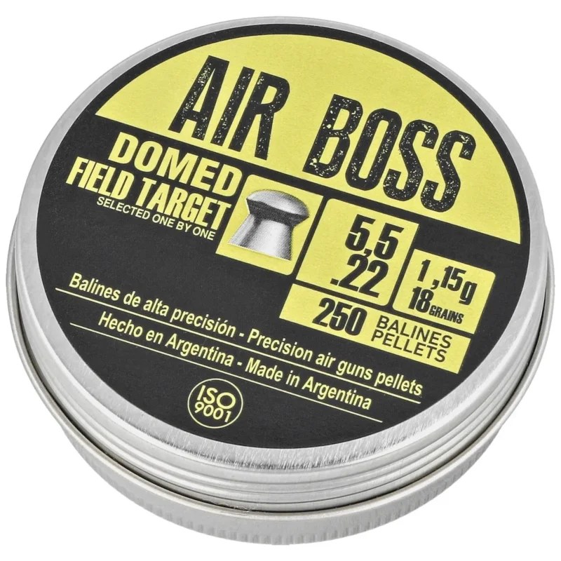 Nowy Śrut Apolo Air Boss Domed Field Target 5.5 mm, 250 szt. 1.15g/18.0gr (30203)