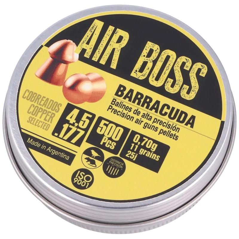 Najlepsza cena Śrut Apolo Air Boss Barracuda Copper 4.5 mm, 500 szt. 070.g/ 11.0gr (30002)