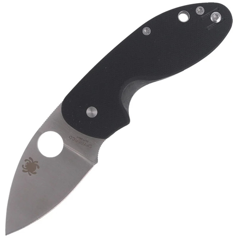 Nóż składany Spyderco Insistent G-10 Black Plain (C246GP) Ostatnia szansa