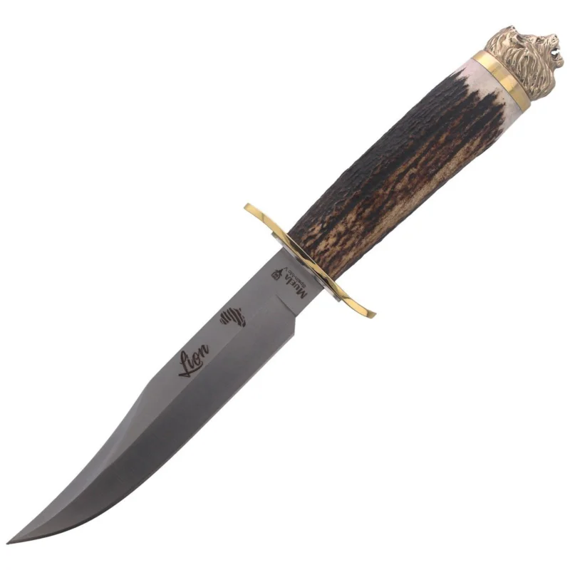 Nóż Muela Big Five Deer Stag, Satin 1.4116 Gift Box (LION-16BF) Nowość