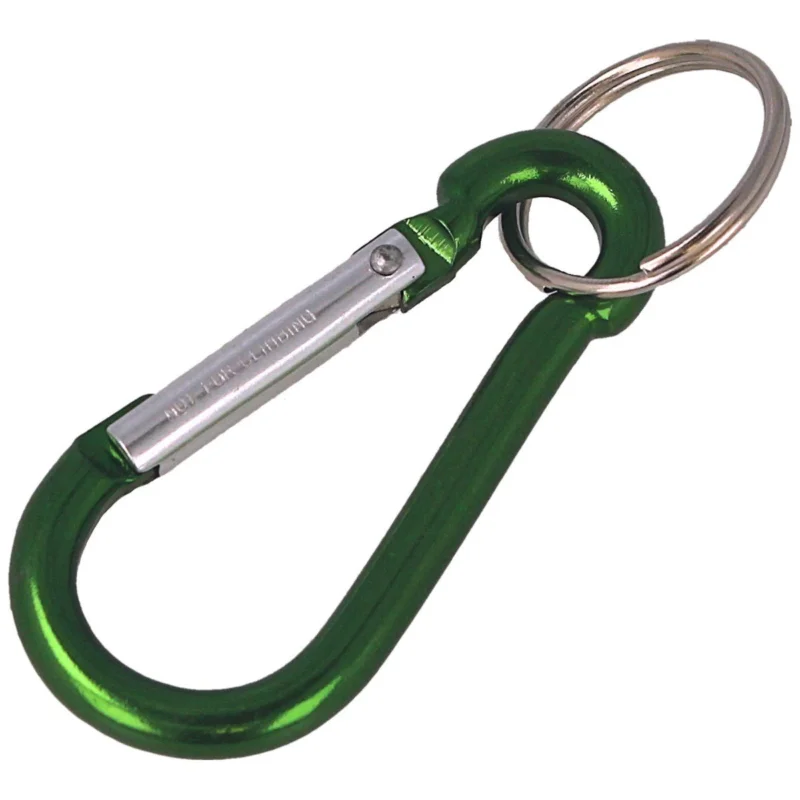 Dostępne od ręki Karabińczyk Fox 6 Aluminiowy (IO-30706 GREEN)
