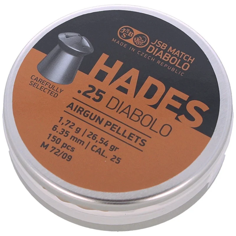 Śrut JSB Diabolo Hades 6.35 mm, 150 szt. (546291-150) Hit sprzedaży