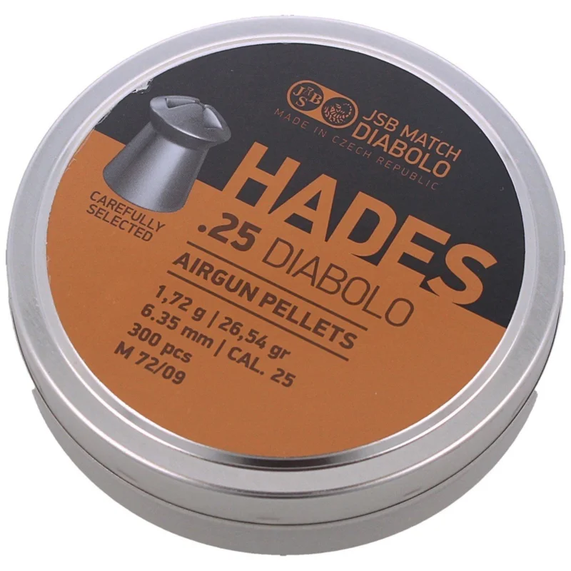 JSB Hades pellets 6.35 mm, 300 pcs (546291-300) Zniżka