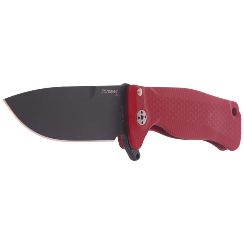 LionSteel SR22A Red Aluminum, Black Sleipner by Molletta (SR22A RB) Tylko dziś