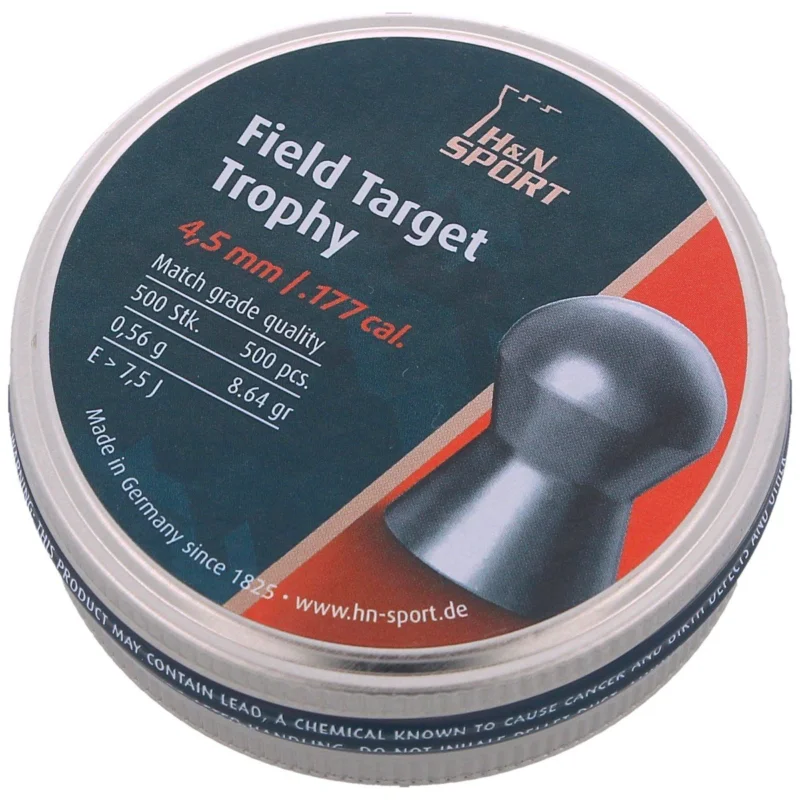 H&N Field Target Trophy shotgun shell 4.51m 500pcs (92104510005) Ostatnie sztuki