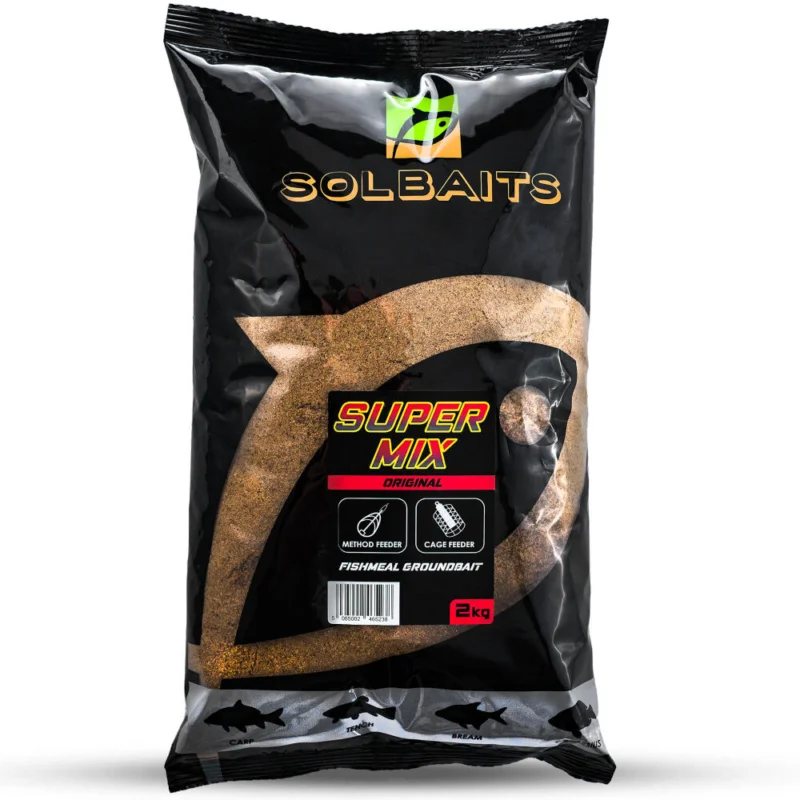 Dodaj do koszyka Zanęta Solbaits Super Mix Original 2kg