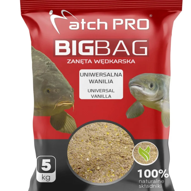 Zanęta MatchPro Big Bag Uniwersalna Wanilia 5kg Wysoka jakość