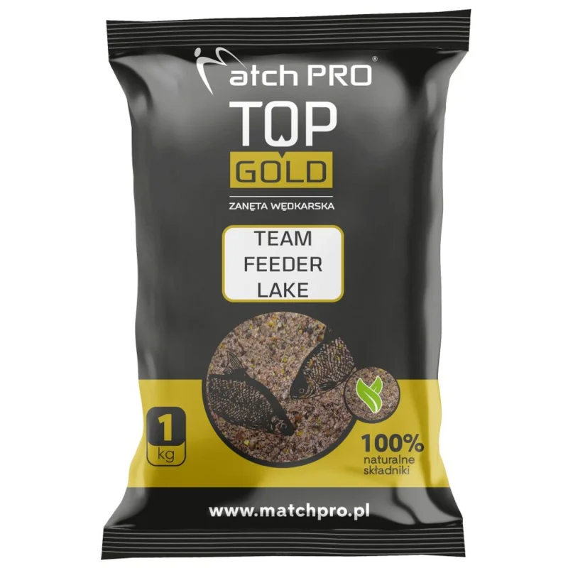 Zanęta MatchPro Top Gold Team Feeder Lake 1kg Promocja