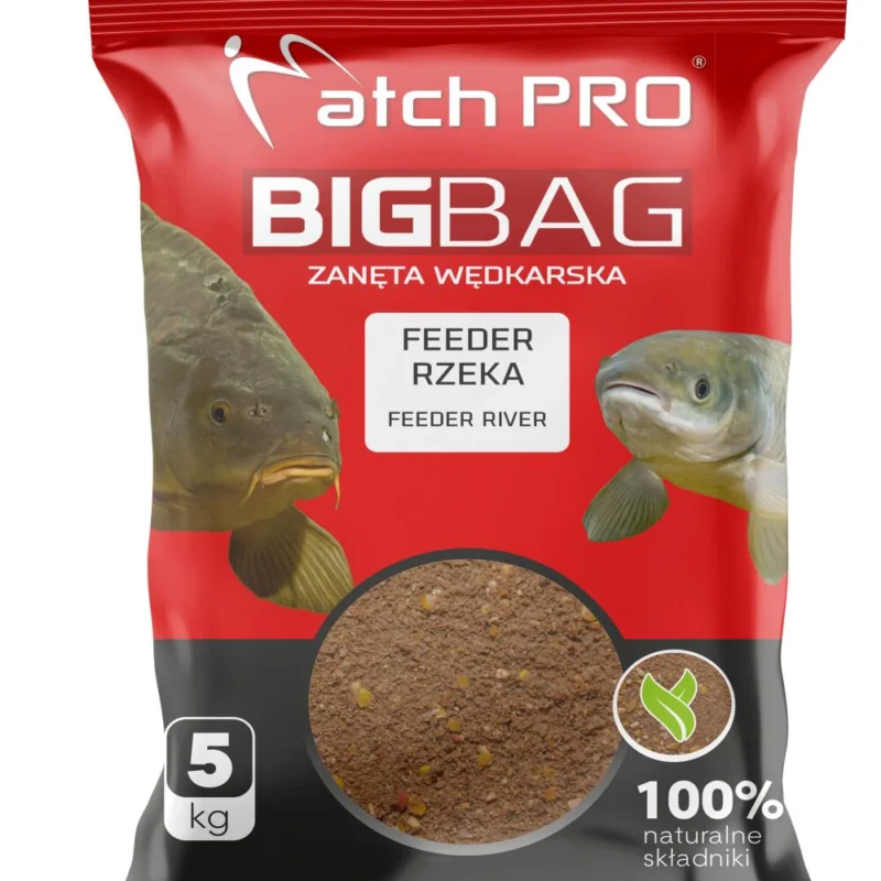 Hit cenowy Zanęta MatchPro Big Bag Rzeka 5kg