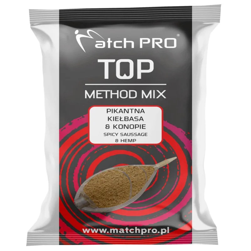 Darmowy zwrot Zanęta MatchPro Method Mix Pikantna Kiełbasa 700g