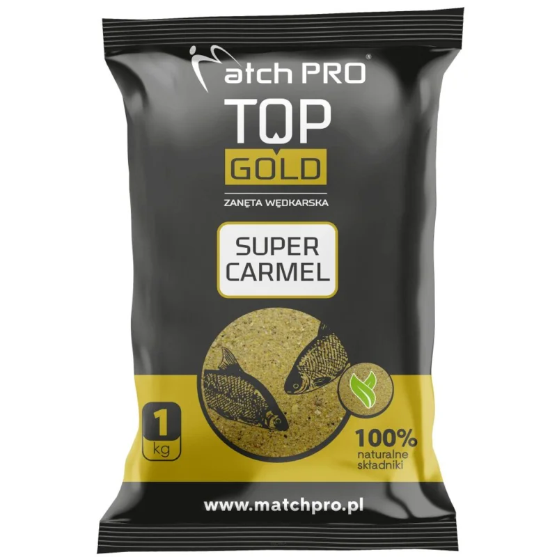 Zanęta MatchPro Top Gold Super Carmel 1kg Ostatnie sztuki