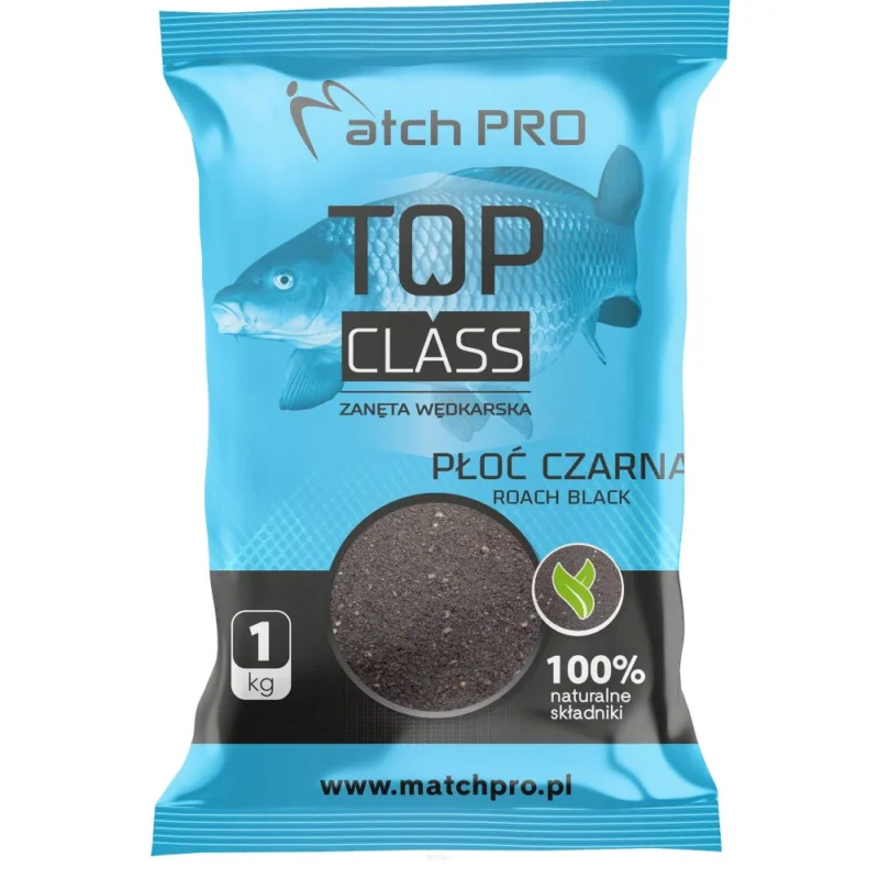 Zanęta MatchPro Top Class Płoć Czarna 1kg Niska cena