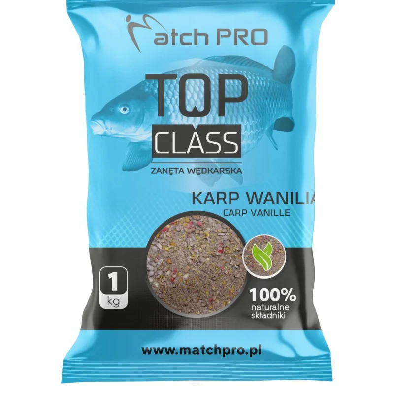 Zanęta MatchPro Top Class Karp Wanilia 1kg Rabat