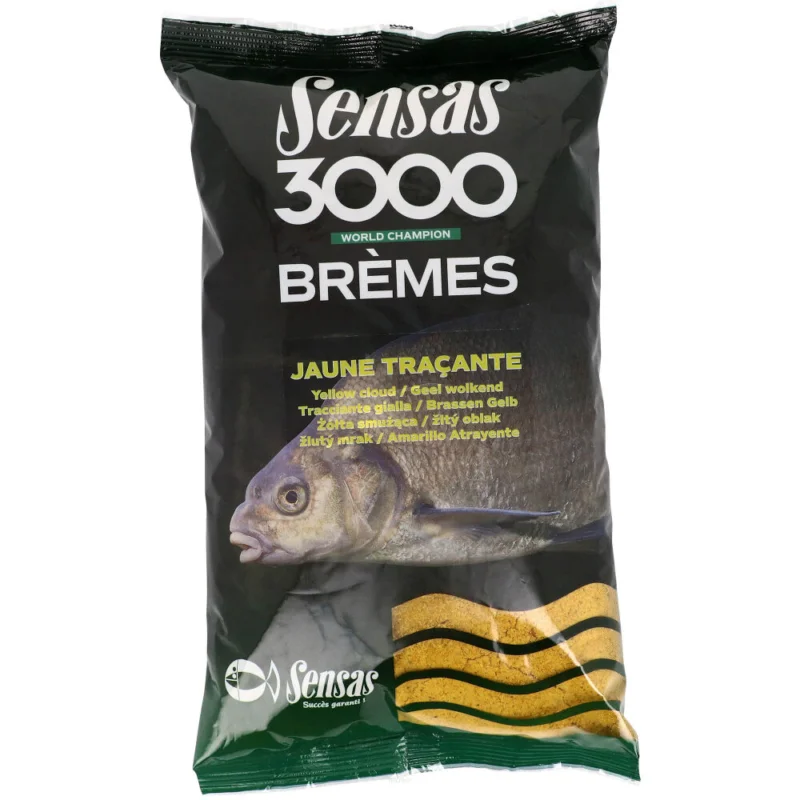 Zanęta Sensas 3000 Bremes Jaune Tracante 1kg Tylko dziś