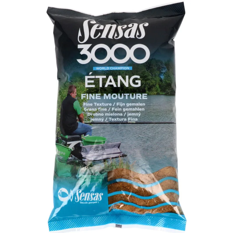 Zanęta Sensas 3000 Etang Fine Mouture 1kg Nowość