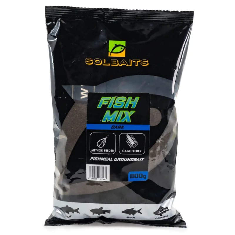 Zanęta Solbaits Fish Mix Dark 800g Ostatnie sztuki