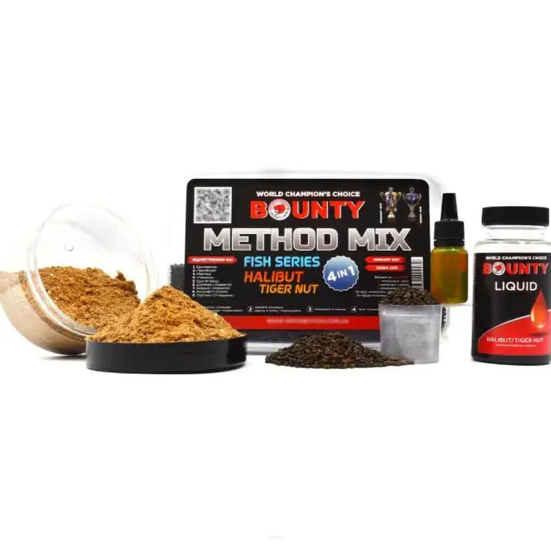 Zestaw Bounty Method Mix 4in1 Halibut / Tiger Nut Wysoka jakość