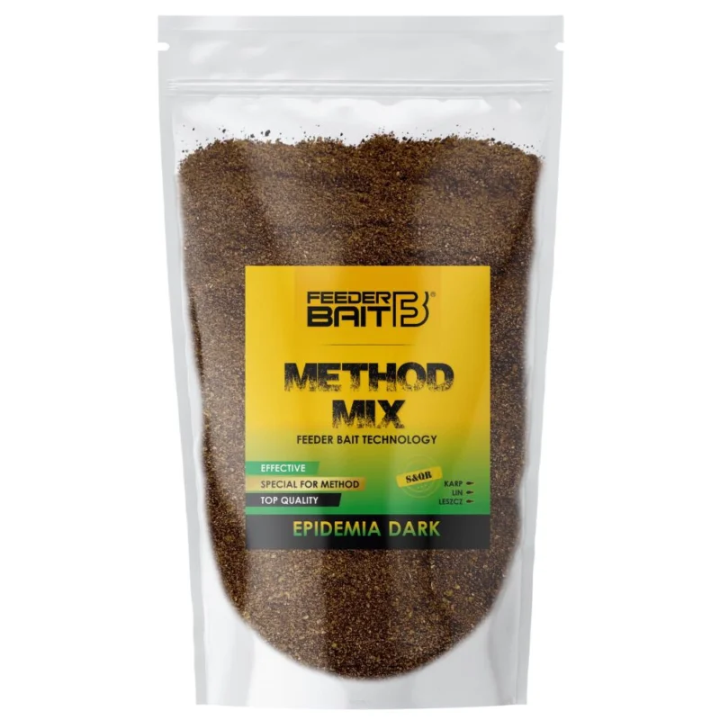 Popularny Zanęta Method Mix Feeder Bait Epidemia Dark
