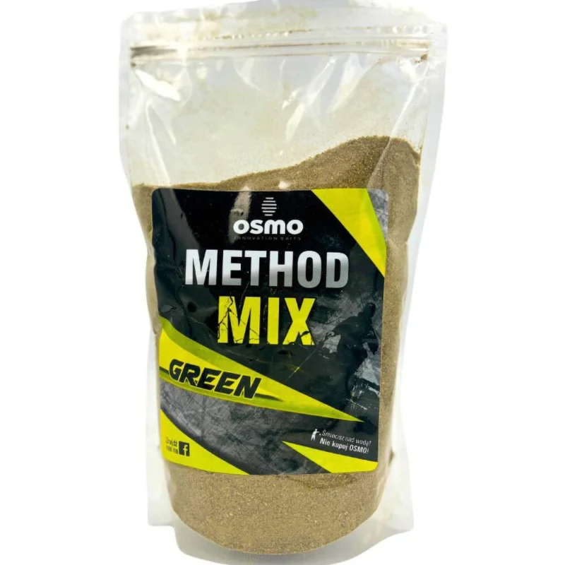 Nie przegap Zanęta Osmo Method Mix - Green 800g