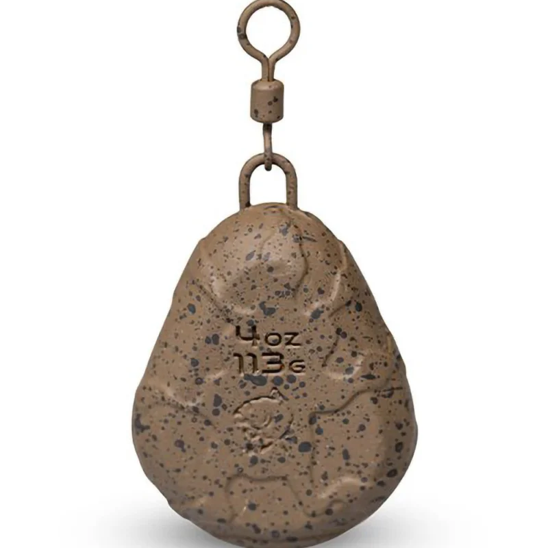 Dostępne od ręki Ciężarek Nash Flat Pear Swivel Lead 8 oz / 227 g