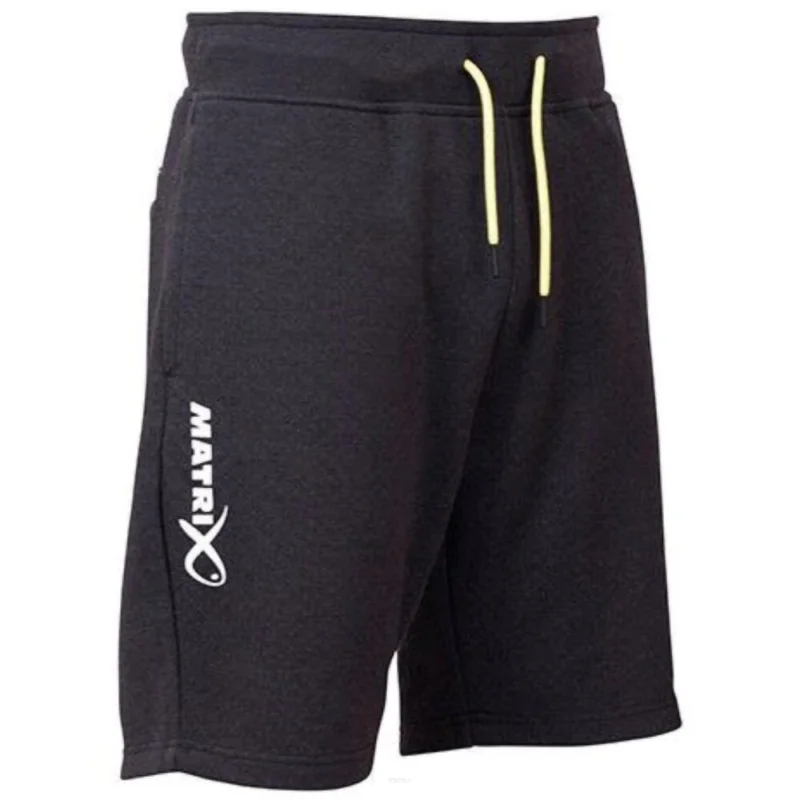 Tylko dziś Spodnie Matrix Minimal Black Marl Jogger Short - Small