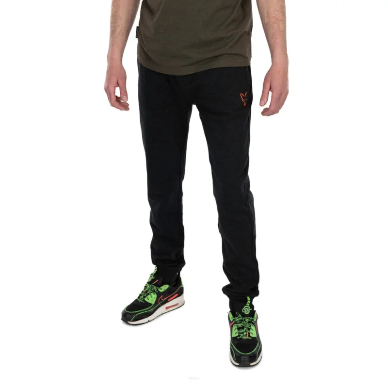 Oferta limitowana Spodnie Fox Collection LW Jogger Black & Orange -3XL